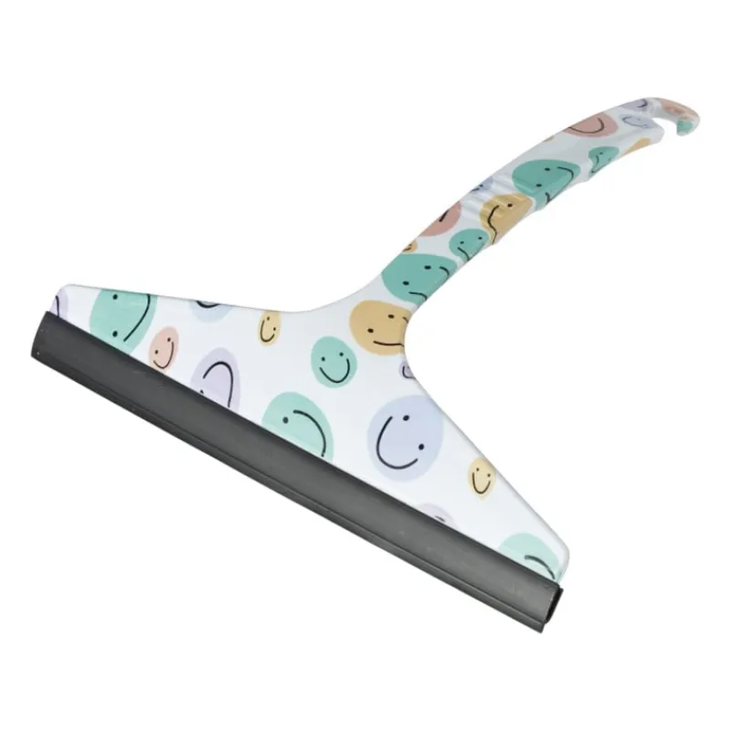 Xenos Badkamer Accessoires-Raamwisser smiley - 24x22 cm