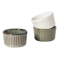 Xenos Ovenschalen|Bakvormen-Ramekin Toscane - beige - ø9x5 cm