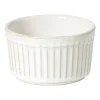 Xenos Bakvormen|Ovenschalen-Ramekin Toscane - wit - ø9x5 cm