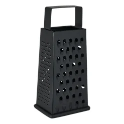 Xenos Keukengerei-Rasp 4-in-1 - zwart