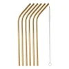 Xenos Rietjes-Rietjes RVS - goud - set van 6