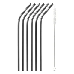 Xenos Rietjes-Rietjes RVS - zwart - set van 6