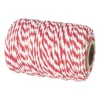 Xenos Keukengerei-Rollade touw - rood/wit - 45 m