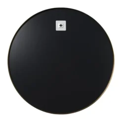 Xenos Wandspiegels-Ronde spiegel - ø70 cm - goud metalen lijst