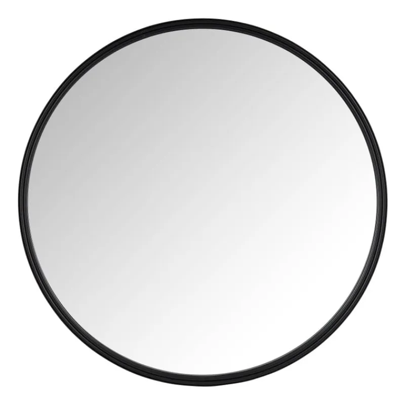 Xenos Kerstcadeaus|Wandspiegels-Ronde spiegel - ø30 cm - metalen lijst