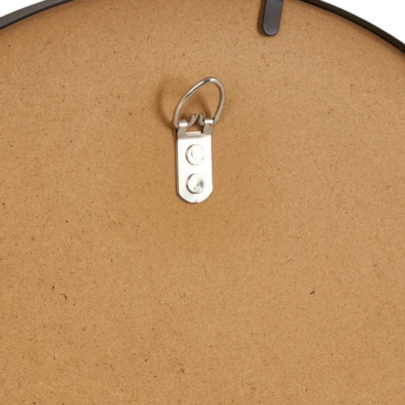 Xenos Kerstcadeaus|Wandspiegels-Ronde spiegel - ø30 cm - metalen lijst