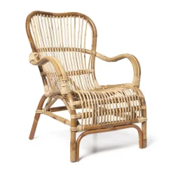 Xenos Fauteuils-Rotan fauteuil Bandung - naturel - 83x69x84 cm