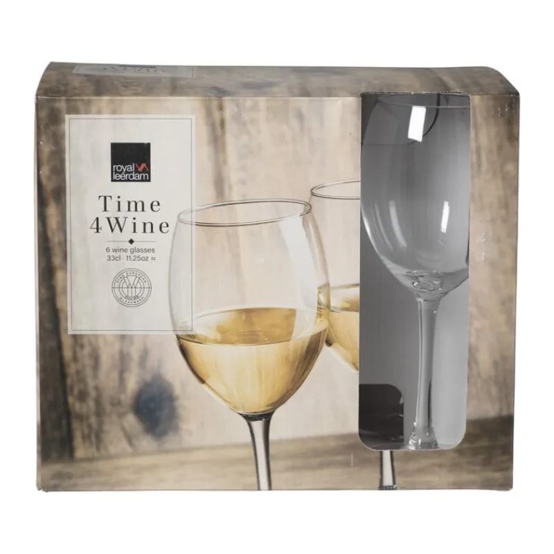 Xenos Glazensets|Wijnglazen-Royal Leerdam wijnglazen - 330 ml - set van 6