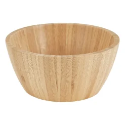 Xenos Buitenservies|Schalen-Saladeschaal bamboe - ⌀15 cm
