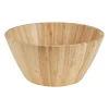 Xenos Buitenservies|Schalen-Saladeschaal bamboe - ⌀26 cm