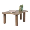 Xenos Salontafels-Salontafel Ruby - bruin - 40x107x64 cm