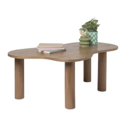 Xenos Salontafels-Salontafel Ruby - bruin - 40x107x64 cm