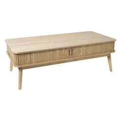 Xenos Salontafels-Salontafel Uppsala - naturel - 60x120x40 cm