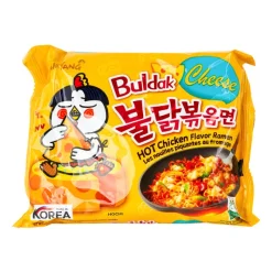 Xenos Koreaanse Keuken|Pasta, Rijst En Wraps-Samyang buldak noodles - hot chicken cheese -140 gram