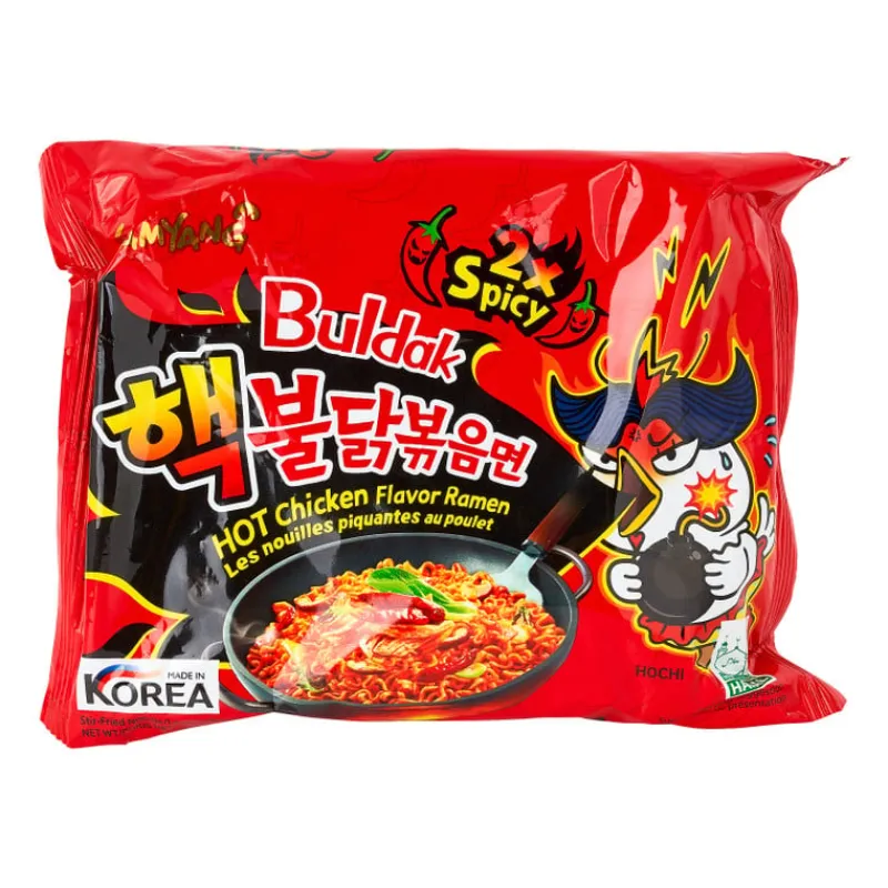 Xenos Koreaanse Keuken|Pasta, Rijst En Wraps-Samyang buldak noodles - hot chicken - double spicy