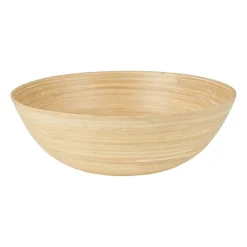 Xenos Buitenservies|Schalen-Schaal bamboe - ⌀30 cm