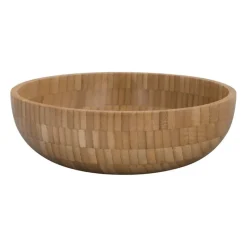 Xenos Buitenservies|Schalen-Schaal bamboe - 26 cm