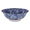 Xenos Schalen-Schaal blue print - botanic - ⌀21 cm