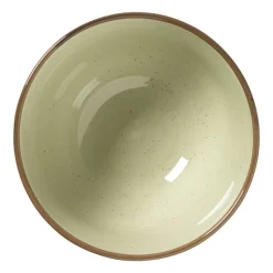 Xenos Schalen-Schaal Emma groot - lichtgroen - ø12x7.5 cm