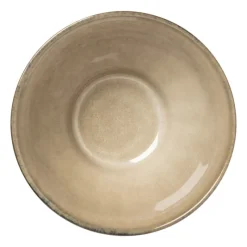 Xenos Schalen|Kommen-Schaal facet - beige - ⌀13x7.5 cm