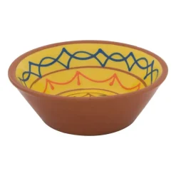 Xenos Tapasservies|Schalen-Schaal Fiesta - 11 cm - geel