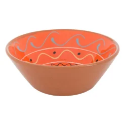 Xenos Schalen-Schaal Fiesta - oranje - 15 cm