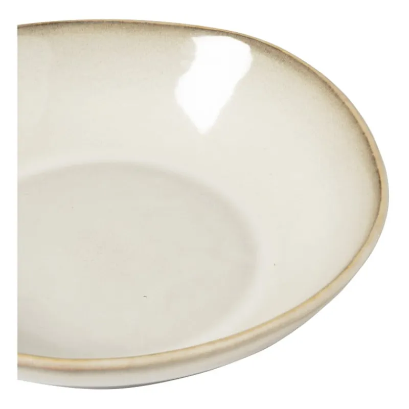 Xenos Schalen-Schaal Roots - beige - ø28x5.8 cm