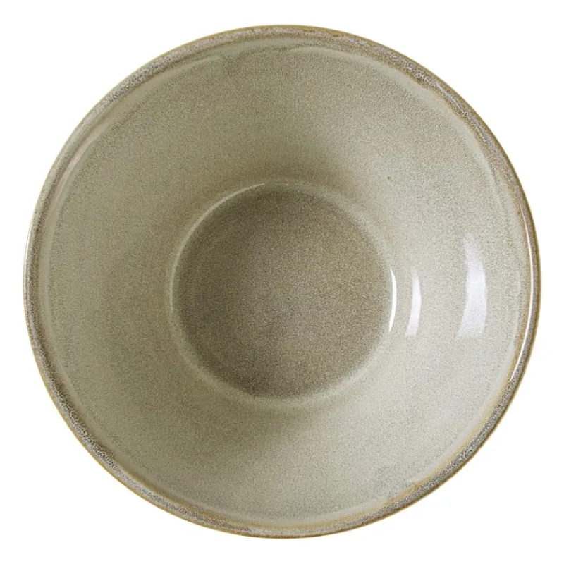 Xenos Schalen|Kerstservies-Schaal roots - oker - ø15.7x8.2 cm