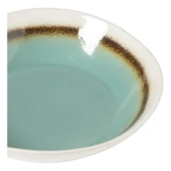 Xenos Schalen-Schaal Roots - turquoise - ø28x5.8 cm
