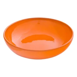 Xenos Schalen-Schaal Selena - oranje - 22 cm