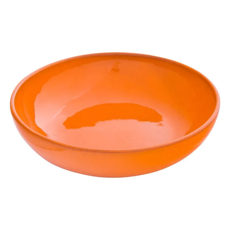 Xenos Schalen-Schaal Selena - oranje - 22 cm