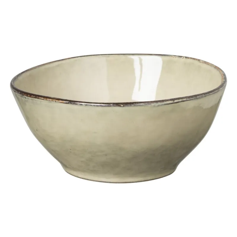 Xenos Schalen-Schaal Toscane - beige - ø17 cm
