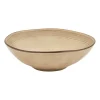 Xenos Schalen-Schaal Toscane - beige - ø24 cm
