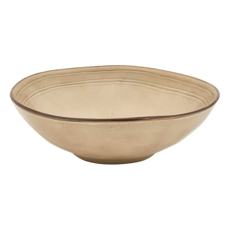 Xenos Schalen-Schaal Toscane - beige - ø24 cm