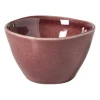 Xenos Schalen|Kerstservies-Schaal Toscane - bordeauxrood - ø11x6.5 cm