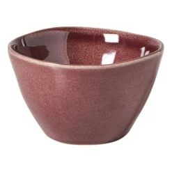 Xenos Schalen|Kerstservies-Schaal Toscane - bordeauxrood - ø11x6.5 cm