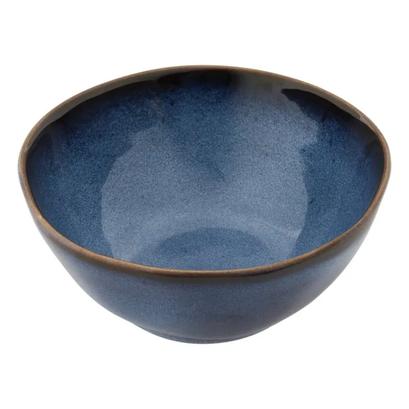 Xenos Schalen-Schaal Toscane - donkerblauw - ø17 cm