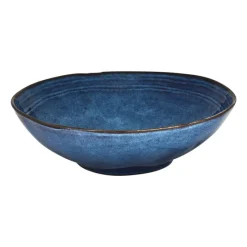 Xenos Schalen-Schaal Toscane - donkerblauw - ø30 cm