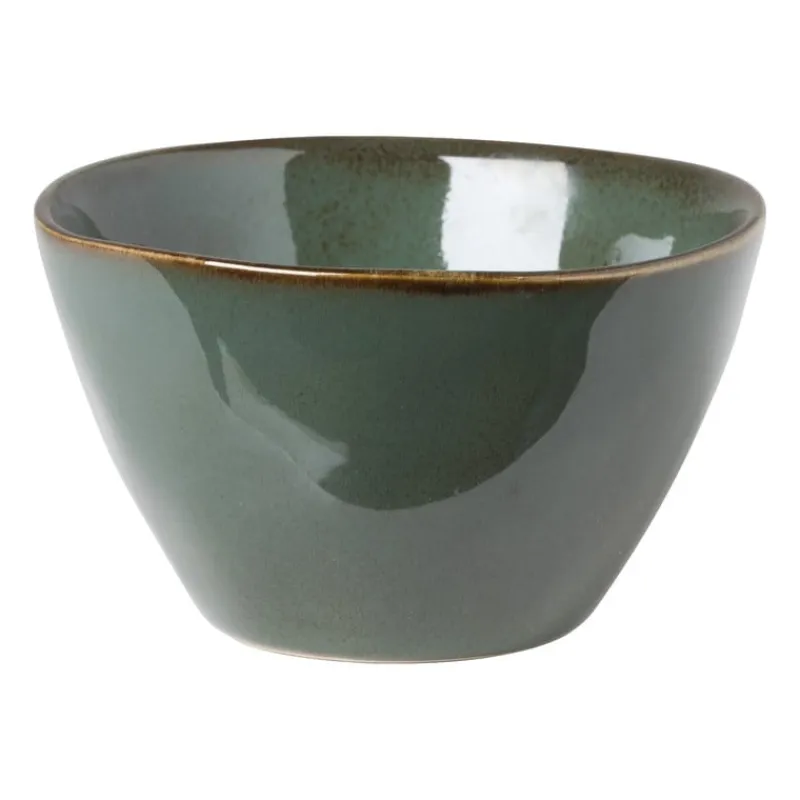 Xenos Kommen|Schalen-Schaal Toscane - donkergroen - ø11x6.5 cm