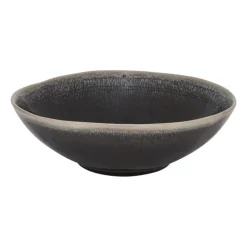 Xenos Schalen-Schaal Toscane - zwart - ø24 cm