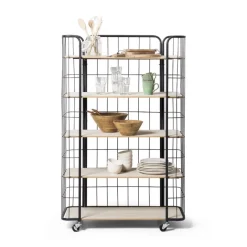 Xenos Buitenservies|Schalen-Schaal van mangohout - 26 cm