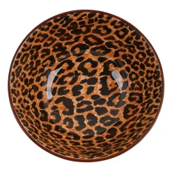 Xenos Schalen|Kommen-Schaal zoe - panter- ø11.5x6 cm