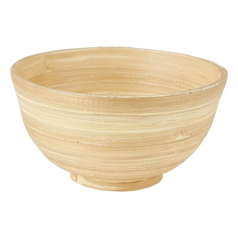 Xenos Buitenservies|Schalen-Schaaltje bamboe - ⌀15 cm