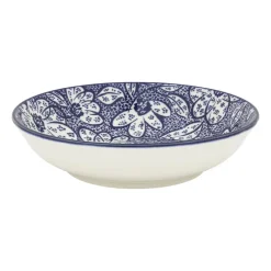 Xenos Tapasservies|Schalen-Schaaltje blue print - botanic - ⌀14 cm