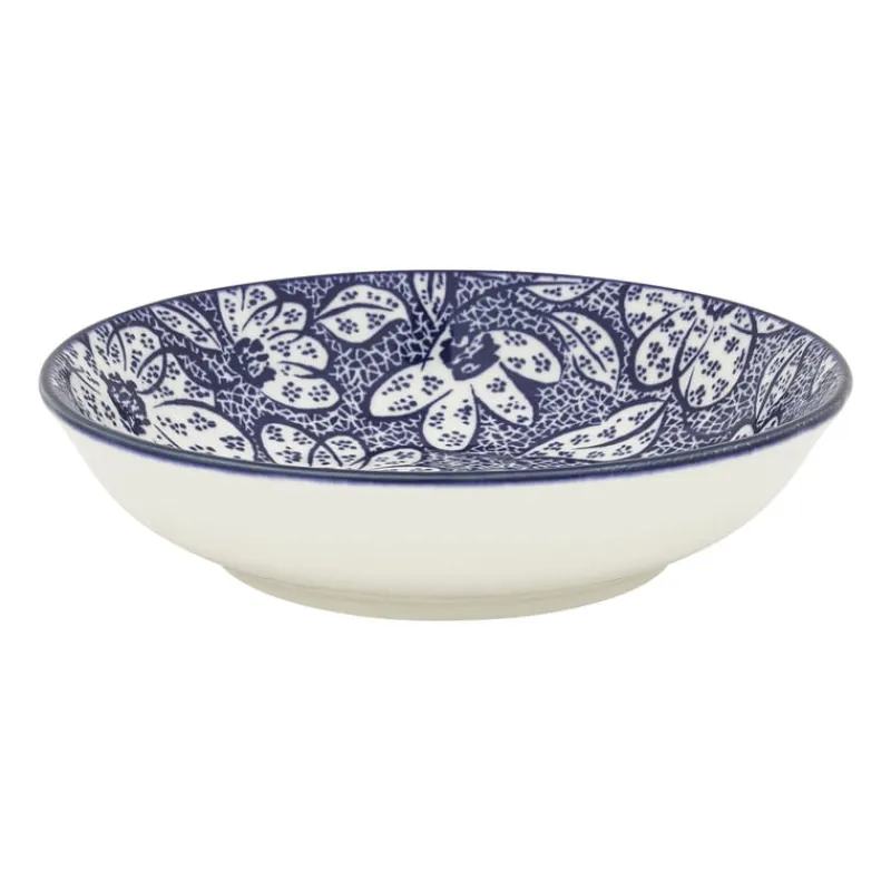 Xenos Tapasservies|Schalen-Schaaltje blue print - botanic - ⌀14 cm