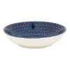 Xenos Tapasservies|Schalen-Schaaltje blue print - diamonds - ⌀14 cm