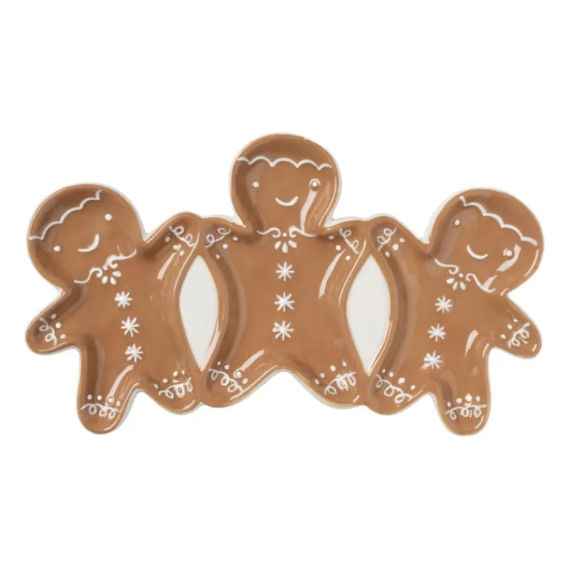Xenos Schalen-Schaaltje gingerbread - bruin - 14.9x25.8 cm