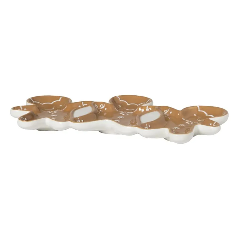 Xenos Schalen-Schaaltje gingerbread - bruin - 14.9x25.8 cm