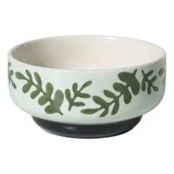 Xenos Schalen|Kerstservies-Schaaltje jolie - groen - ø12x5.8 cm