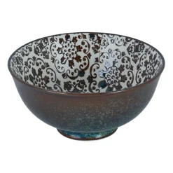 Xenos Tapasservies|Schalen-Schaaltje Medina - diverse kleuren - ø11.5x6 cm